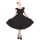H&R London Vintage Dress - Black Lydia 40