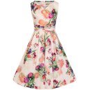H&R London Vintage Dress - Peach 38