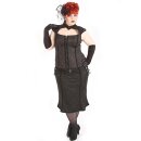 Rubiness Gothic Midi Rock - Noble Skirt Plus-Size XXL