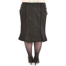 Rubiness Gothic Midi Skirt - Noble Plus Size 6XL