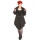 Rubiness Denim Mantel - Victorian Coat Plus-Size 50