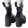 Killstar Lack Plateaustiefel - Rave to the Grave Platform Boots 36
