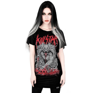 Killstar Batwing Mini Dress - Crypt Tunic XXL