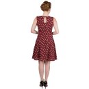 Banned Retro Minikleid - Tell The Story Bordeaux S