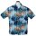 Chemise hawaïenne Steady Clothing - Blue Oasis XS