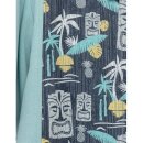 Steady Clothing Vintage Bowling Shirt - Tiki In Paradise S
