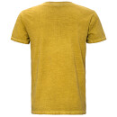 King Kerosin Dirtywash T-Shirt - Speed Devil Yellow M