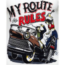 Queen Kerosin T-Shirt -  My Route My Rules Weiß M