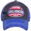 King Kerosin Trucker Cap - Hi-Octane Blue