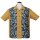 Steady Clothing Vintage Bowling Shirt - Tiki In Paradise Jaune moutarde