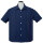 Steady Clothing Vintage Bowling Shirt - The Otis Dark Blue XXL
