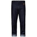 King Kerosin Jeans Trousers - Workwear Dark Blue