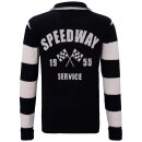 King Kerosin Knitted Sweatshirt - Speed Up