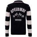 King Kerosin Knitted Sweatshirt - Speed Up M