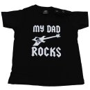 Rock Stock Baby / Kids Tricko - My Dad Rocks
