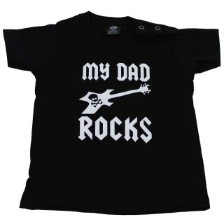 Rock Stock Baby / Kids T-Shirt - My Dad Rocks 92