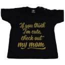 Rock Stock Baby / Kinder T-Shirt - Check Out My Mom