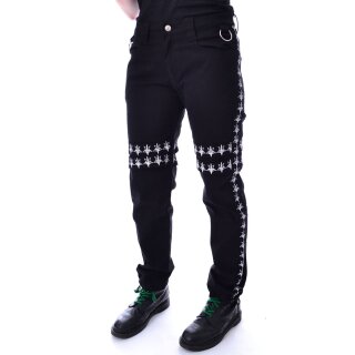 Heartless Gothic Trousers - Pentagram W28 / L32