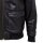 King Kerosin Leather Jacket - Aviator Black M