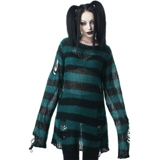 Killstar Knitted Sweater - Sea Punk M