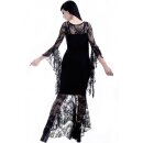 Killstar Lace Maxi Dress - Witching Hour XXL