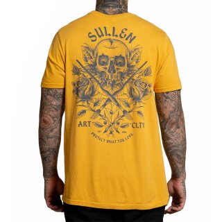 T-shirt Sullen Clothing - Deathless Yellow