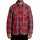 Sullen Clothing Flannel Shirt - San Clemente Red-Grey