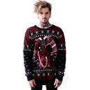 Killstar Unisex Knitted Sweater - Krampus Hexmas