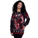 Killstar Unisex Knitted Sweater - Krampus Hexmas XS