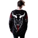 Killstar Unisex Knitted Sweater - Krampus Hexmas S