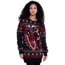 Killstar Unisex Knitted Sweater - Krampus Hexmas XL