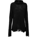 Killstar Unisex Knitted Sweater - Seven Black XS