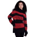Killstar Unisex Knitted Sweater - Seven Blood Red