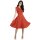 Voodoo Vixen Vintage Dress - Delia Polka Dot Red XS