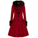 Hell Bunny Cappotto vintage - Anderson Coat Red