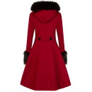 Hell Bunny Cappotto vintage - Anderson Coat Red