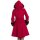 Hell Bunny Vintage Coat - Anderson Coat Red XS
