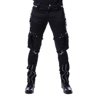 Heartless Gothic Cargo Trousers - Mercer