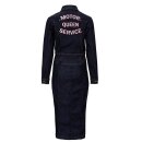 Queen Kerosin Workwear Dress - Motor Service Dark Blue XS