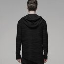 Punk Rave Sweatshirt Hoodie - Black Current L-XL