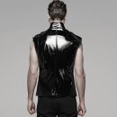 Punk Rave Patent Leather Vest - Finland XXL