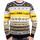 Batman Strickpullover - Ugly All-Over Christmas Sweater M