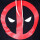 Deadpool Hooded Sweatshirt - Mask Logo Hoodie