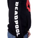 Deadpool Hooded Sweatshirt - Mask Logo Hoodie M