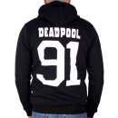Deadpool Mikina na zips - Metal 91