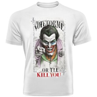 Batman T-Shirt - Vote For Me: The Joker M