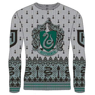 Harry Potter Suéter de Navidad - Slytherin Crest