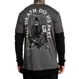 Sullen Clothing Long Sleeve T-Shirt - Times Up Twofer M