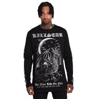 Killstar Long Sleeve T-Shirt - Firebreather XS