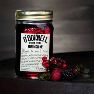 ODonnell Moonshine Liquor - Wild Berry 350ml